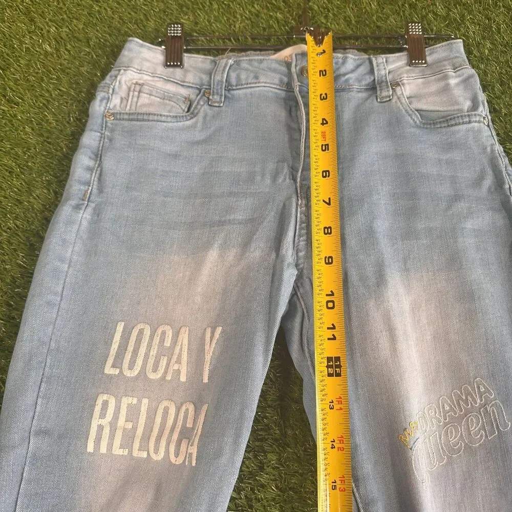Most Wanted Women’s Blue Jeans Size 7 Denim Mid Rise Casual‎ Pants SKU 0-24